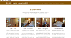 Desktop Screenshot of cegilhotel.com.br